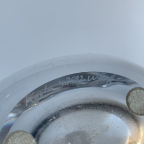 Kosta Boda vases used, Raindrop and Opus collection