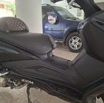 Sym GTS 300i EVO scooter, black, automatic