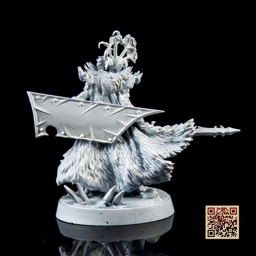 Blizzard Warrior figure new, assembled and primed