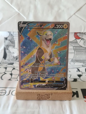 Boltund V Pokemon Fusion Strike Sword & Shield Full Art Rare Card new