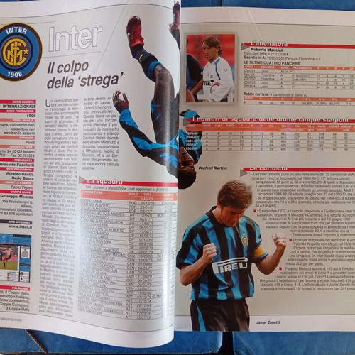 Calcio 2000 Italian Football Magazine used, 178 pages
