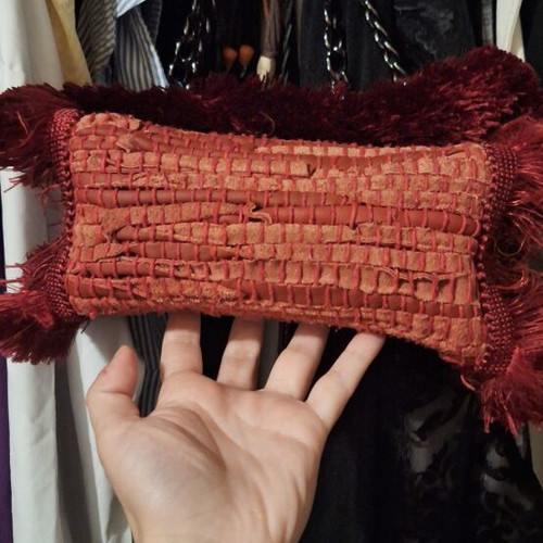 Sorena Handmade shoulder bag like new, red
