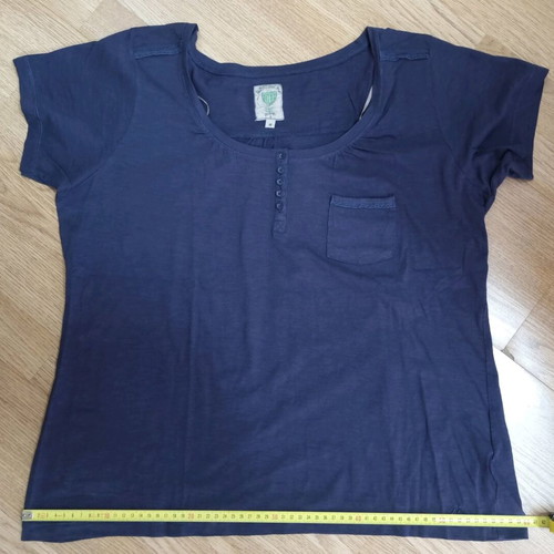 Blue summer top Mantaray like new, size 18 UK