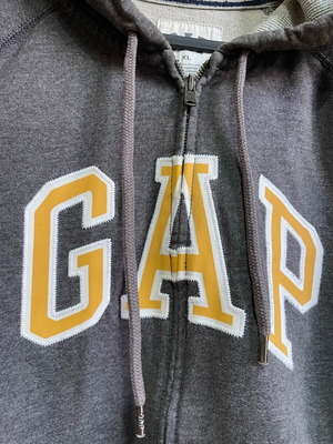 Ζακέτα φούτερ GAP γκρι XL σαν καινούργιο