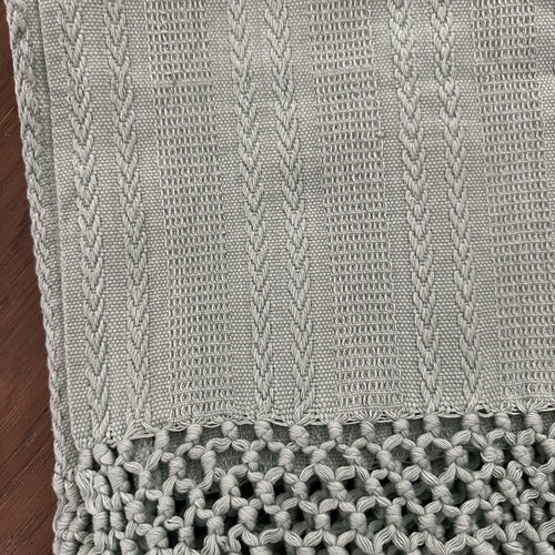 Towel set like new, 3 pieces, petrol color, 100% cotton