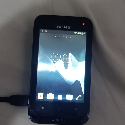 Sony Xperia Tipo Dual smartphone used, functional
