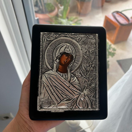 Religious icon like new with genuine guarantee
