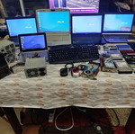 Large electronic and computer equipment pack used