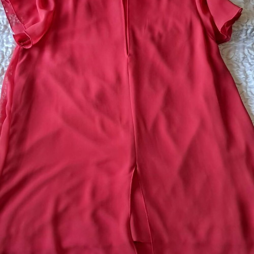 Stella Derlou summer blouse like new, fuchsia, size XL