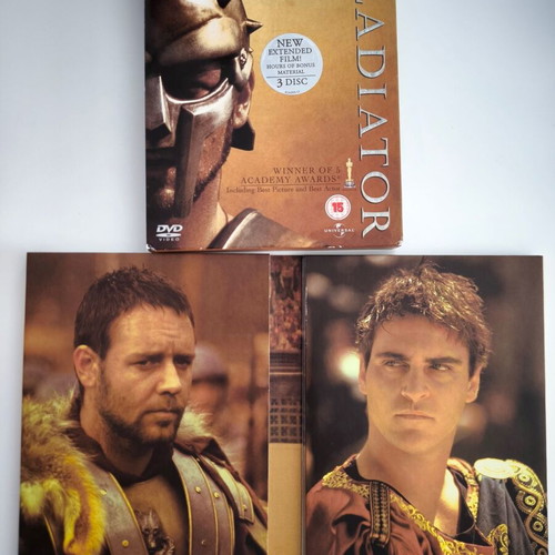 Gladiator 3-Disc Extended Special Edition DVD like new