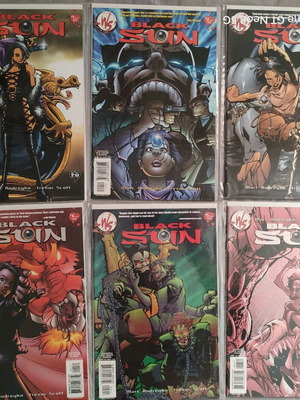 Black Sun Mini Series 1-6 2002 Wildstorm Mint Condition