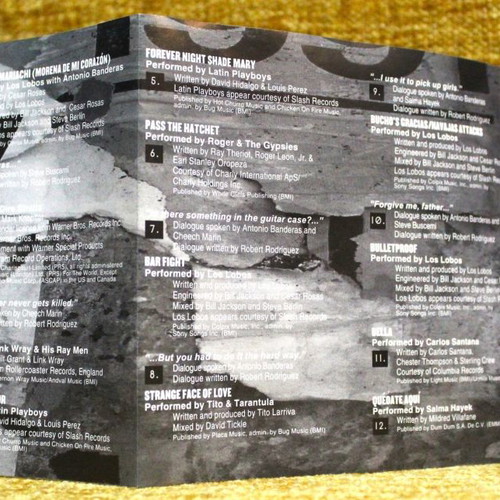 Desperado-The soundtrack CD used, rock