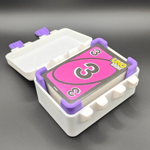 Uno Flip Card Box SnapLock case new for Uno Flip cards