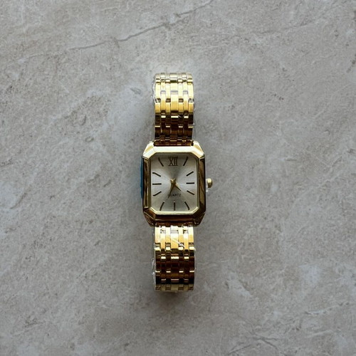 Women's watch new, gold color
