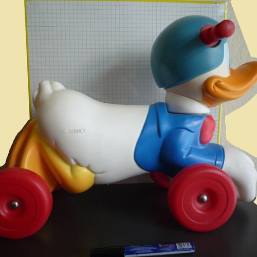 Donald Duck children's ride-on bike from the '70s-'80s new