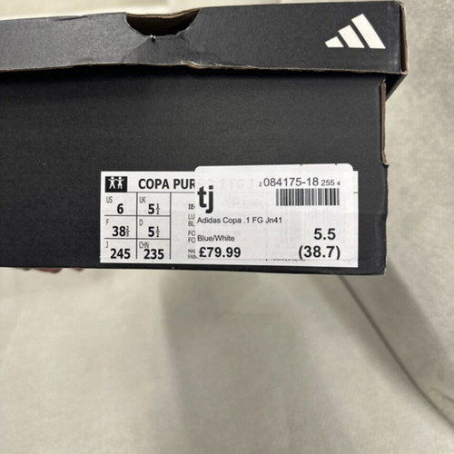 Adidas Copa football shoes blue size 38.7 new
