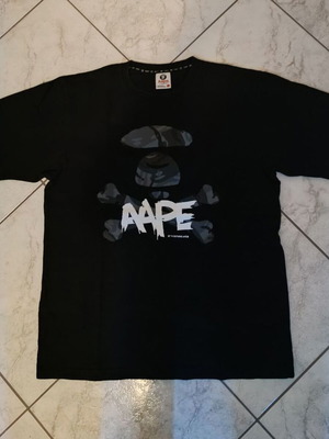 AAPE by A Bathing ape black t-shirt