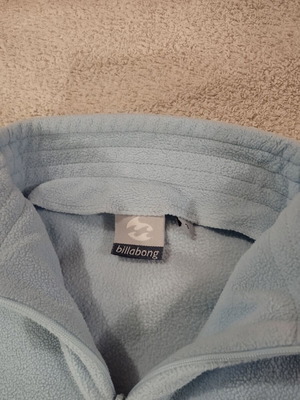 Billabong fleece women's jacket small like new, turquoise