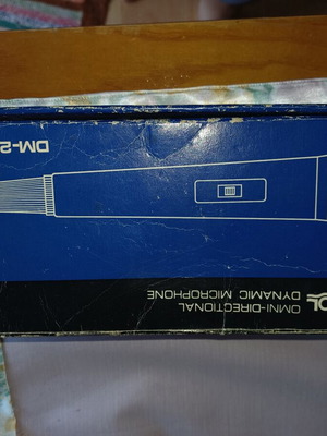 Apollo DM-206 vintage δυναμικό μικρόφωνο με αυθεντικό κουτί μεταχειρισμένο