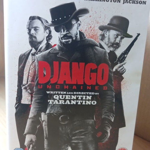 Django Unchained DVD like new, English subtitles