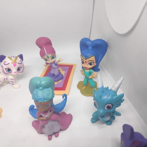 Shimmer and Shine figures set, like new, 12 characters