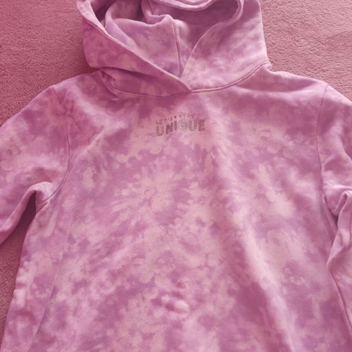 Purple hoodie for girl like new H&M 122-128 cm