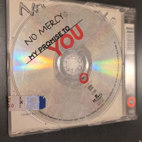 No Mercy My Promise To You CD single used, electronic