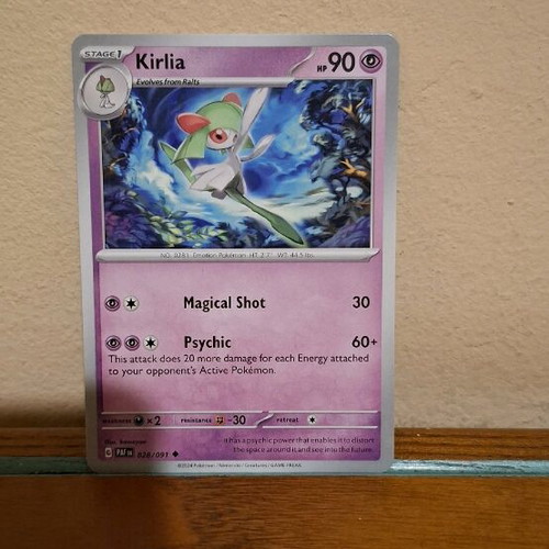 Pokemon Card Kirlia new