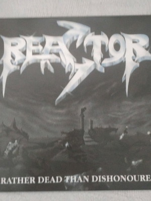 Reactor Rather Dead Than Dishonoured LP new, metal