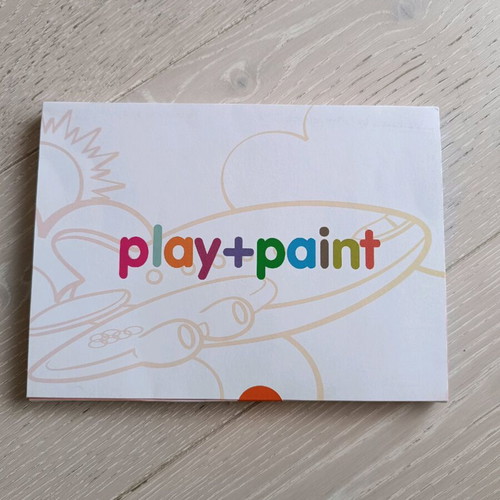 Olympic Airlines vintage kids painting set collectible