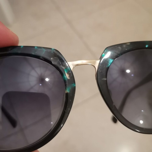 GIGI BARCELONA sunglasses black with green tint