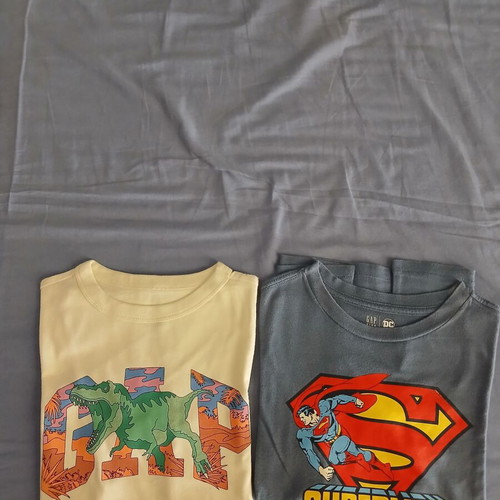 Gap T-shirts size 6-7, pack of 2, short sleeve