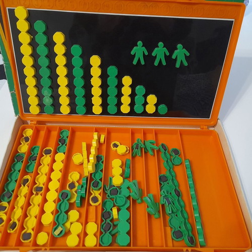 Vintage children's counting toy used from the 1980s
