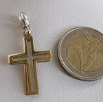 Χρυσός 3πλος σταυρός 14 καράτια μεταχειρισμένος