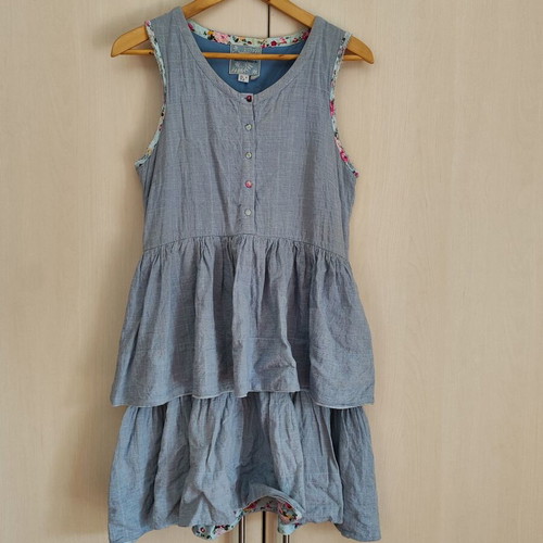 Attrattivo dress blue like new, sizes S and M