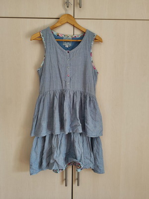 Attrattivo dress blue like new, sizes S and M