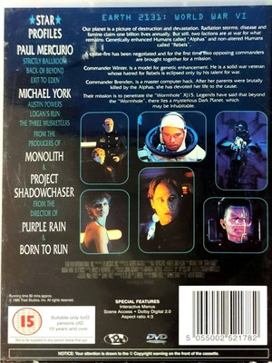 DVD Dark Planet μεταχειρισμένο, περιπέτεια φαντασίας χωρίς υπότιτλους