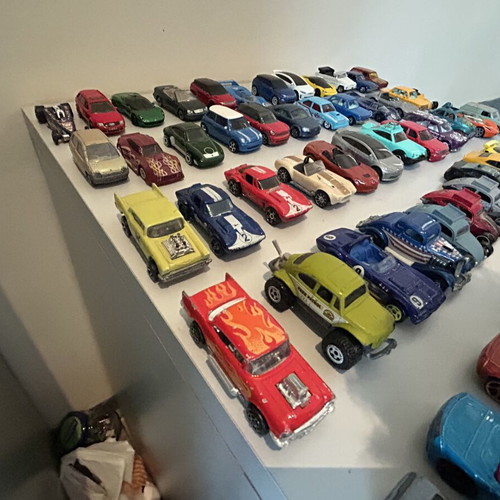 Matchbox and Hot Wheels toy cars set of 60, new