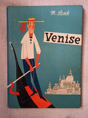 Illustrated book M. Sasek Venice used, French language