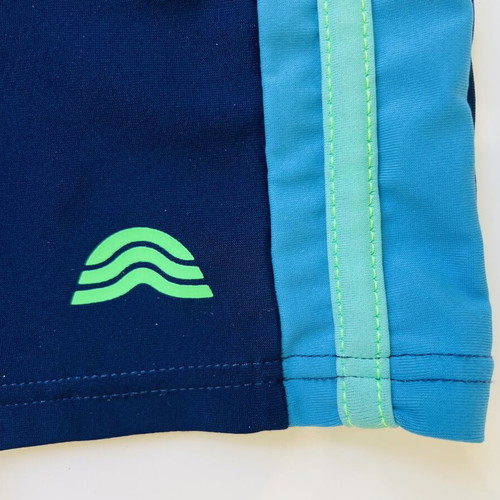 Aquarapid swim shorts like new, size 4 years, navy blue