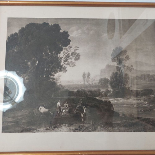 Claude Lorrain Landschaft Mit Der Flucht Nach Ägypten painting used