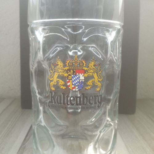 Kaltenberg beer mug used, 1 l capacity