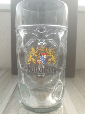 Kaltenberg beer mug used, 1 l capacity