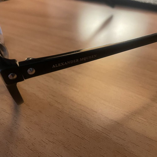 Alexander McQueen eyeglasses like new, black, myopia lenses