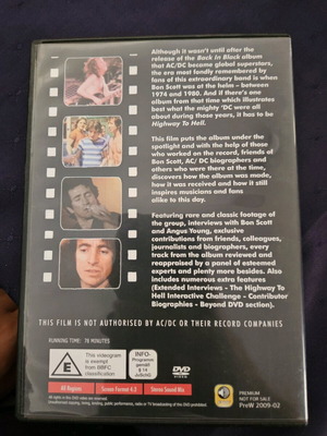 Ac/Dc DVD in excellent condition