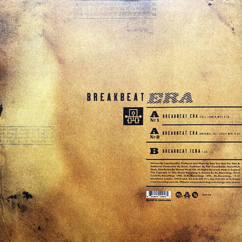 Breakbeat Era vinyl record used, electronic genre