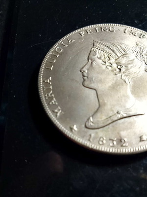 Νόμισμα ασημένιο Maria Luicia 1832 5 Lire 925