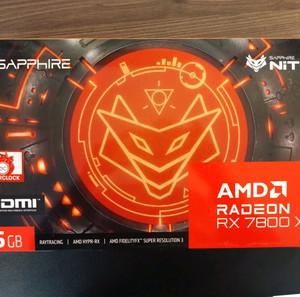 AMD RX 7800XT SAPPHIRE NITRO+