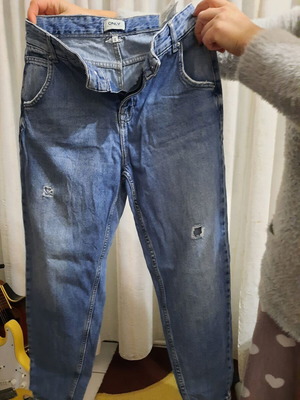Only blue jeans like new, worn few times, size XXS