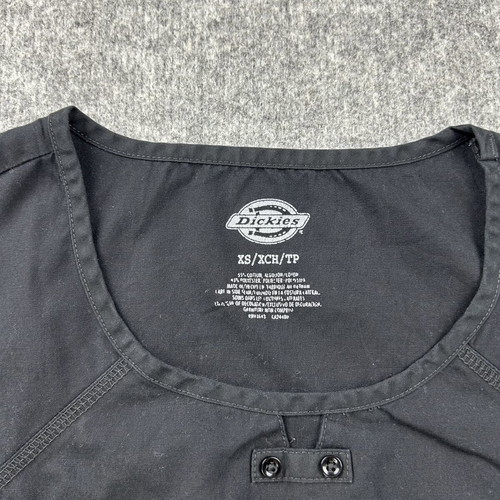 Dickies women's medical blouse XS black light T-shirt used